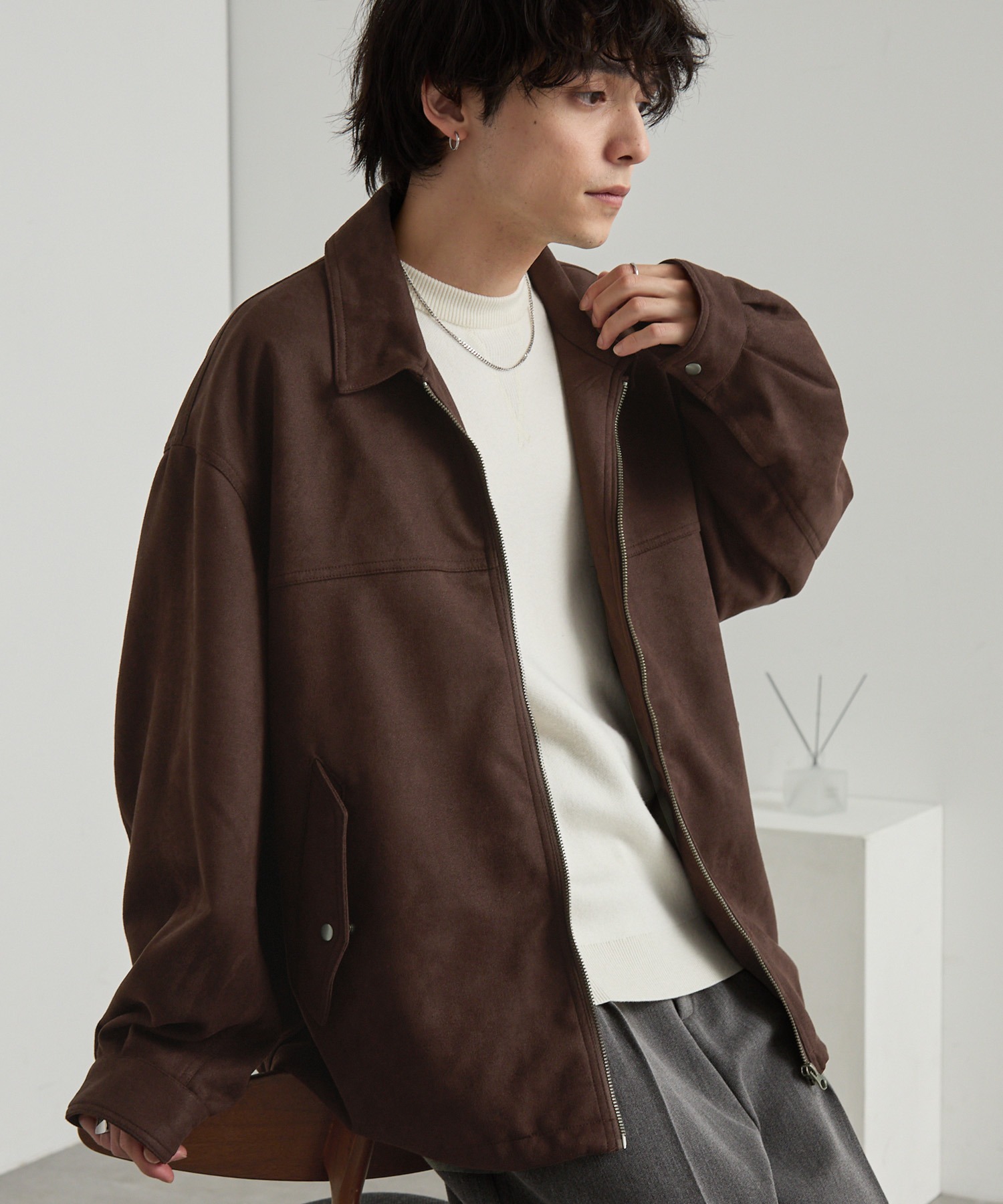 オロチ デストロイヤー エアテクトブルゾン ブラウン Mサイズ オロチ