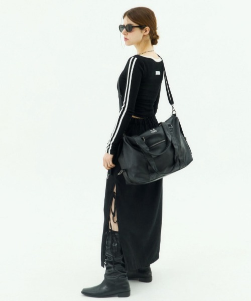 A'GEM/9 × .kom 『MUCENT/ムーセント』PRIME WRINKLE LEATHER TOTE BAG