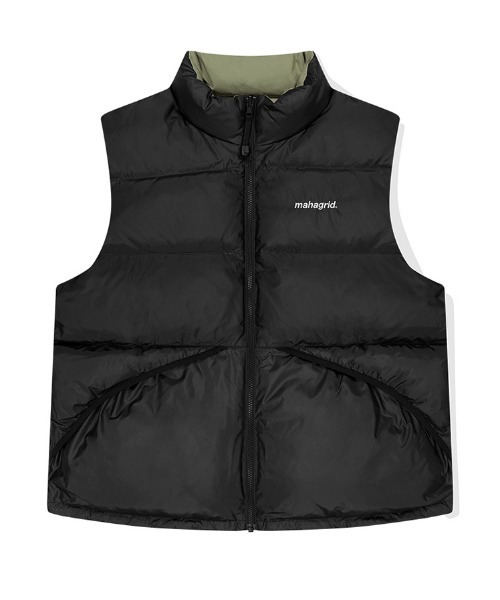 mahagrid/マハグリッド』REVERSIBLE DOWN VEST/リバーシブルダウン