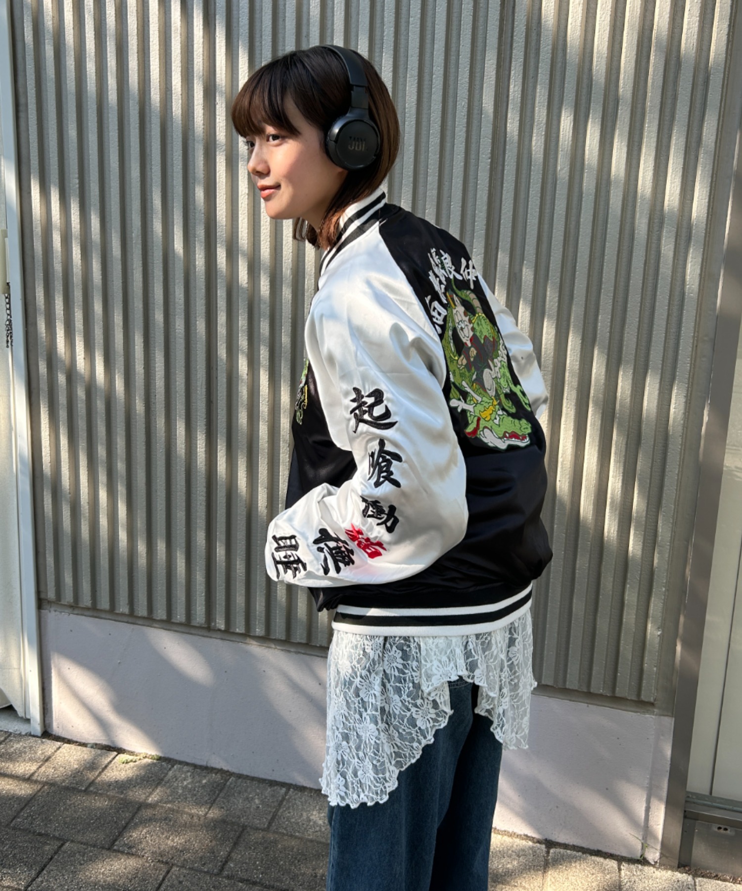 A'GEM/9 × .kom 『A'gem/エージェム』 リバーシブルスカジャン1 A'gem