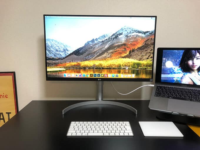 LG 27UK850-Wレビュー｜ケーブル一本でパソコンと繋がるUSB-C対応4K