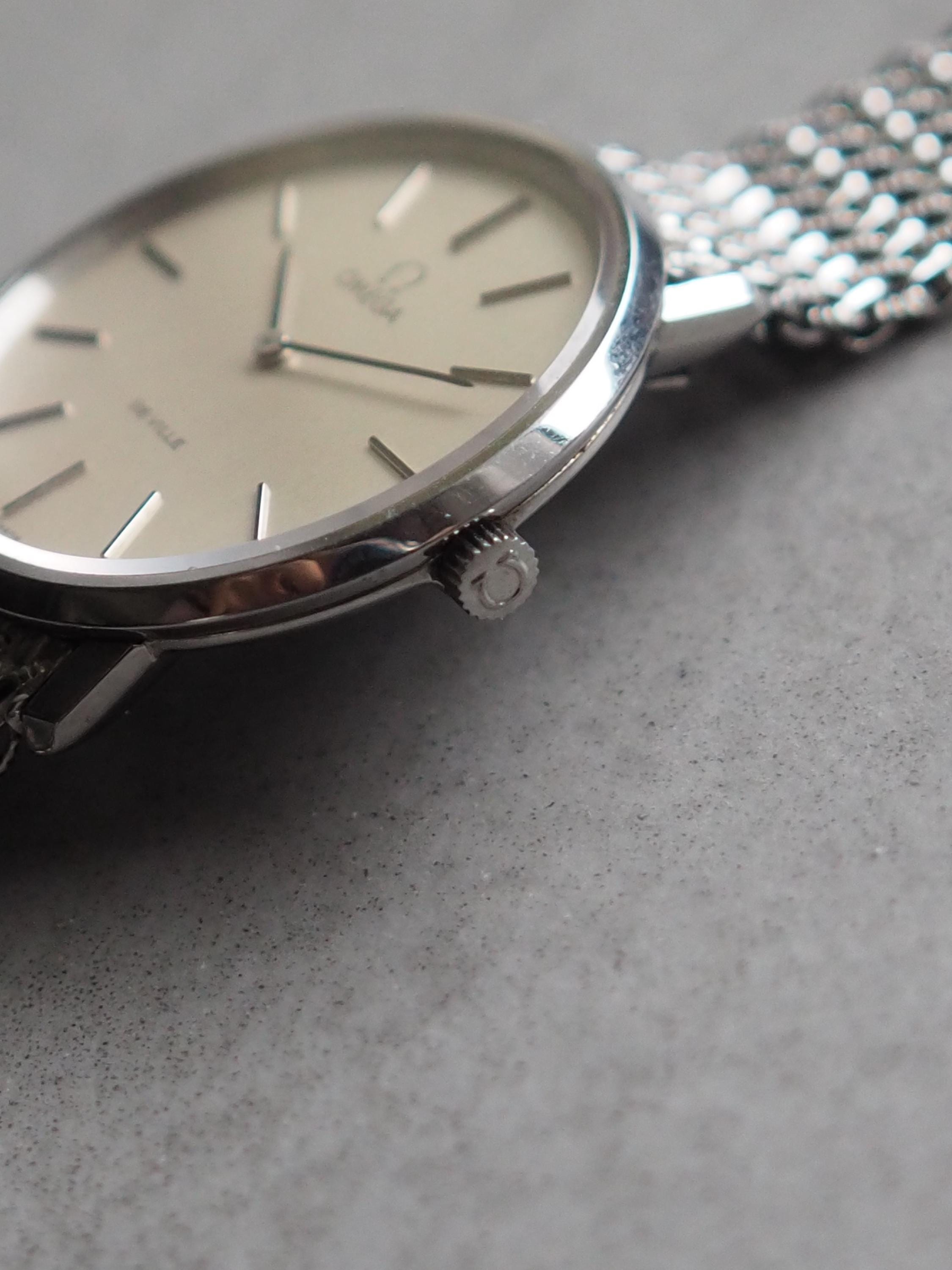 OMEGA オメガ DE VILLE デビル 腕時計 メンズ ユニセックス シルバー