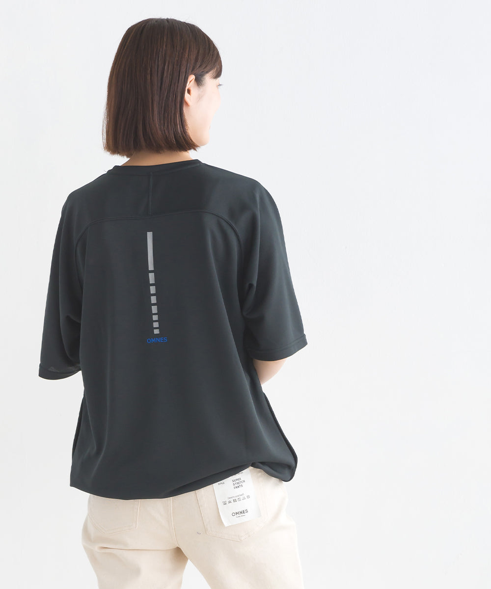 hbB】【Vissel×OMNES】ユニセックス メッシュ半袖Tシャツ ヴィッセル