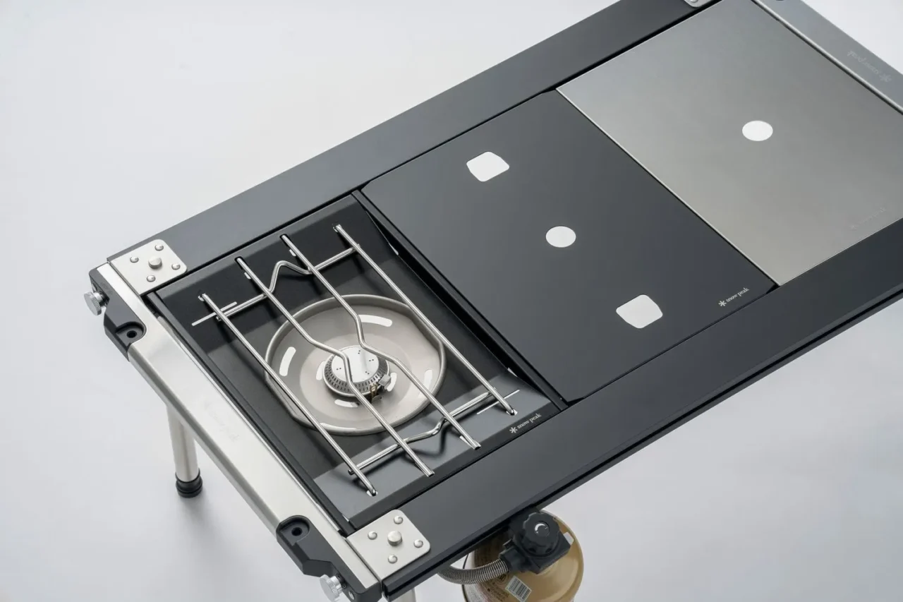 発売中止】スノーピーク「フラットバーナー ブラックコンバージョン