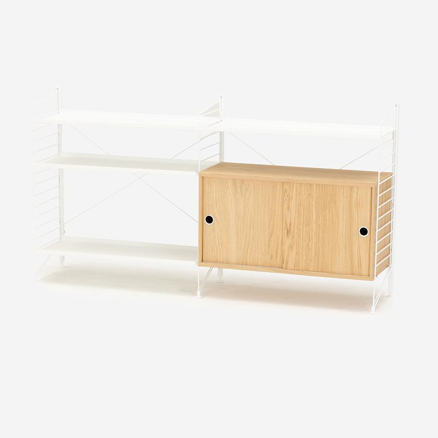 String | フリースタンドシェルフ キャビネット 幅160cm｜【公式