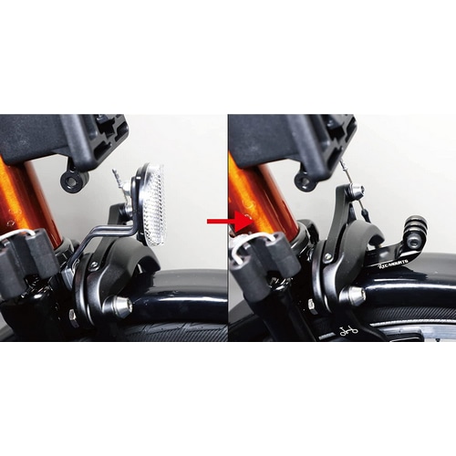 REC-MOUNTS ( レックマウント ) ライトマウント ブロンプトン用 GO PRO