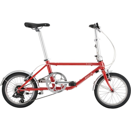 DAHON ( ダホン ) 折りたたみ自転車 D-ZERO レッド 適応身長142-180cm
