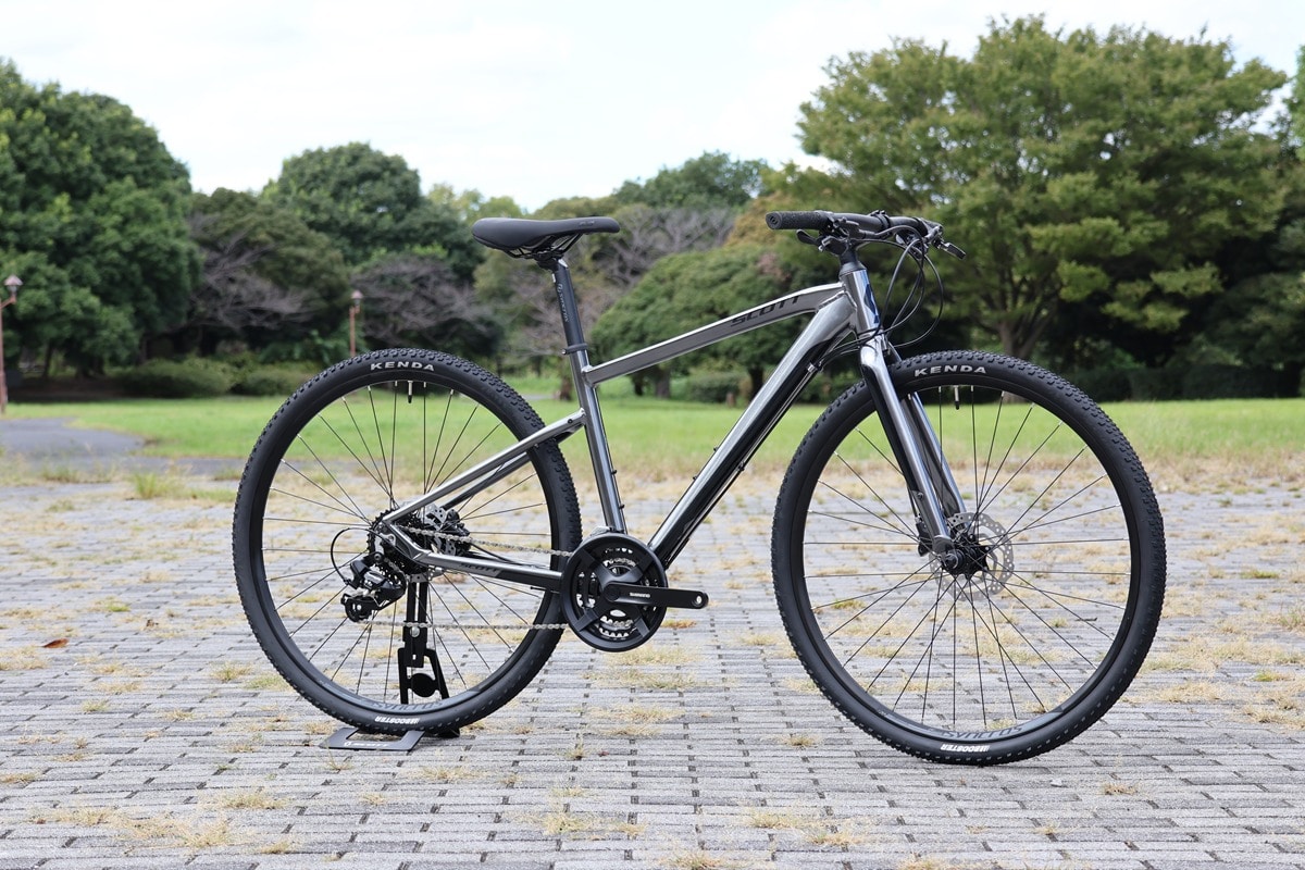 対面受け渡し希望】SCOTT クロスバイク アロイ6061 フレーム 対面