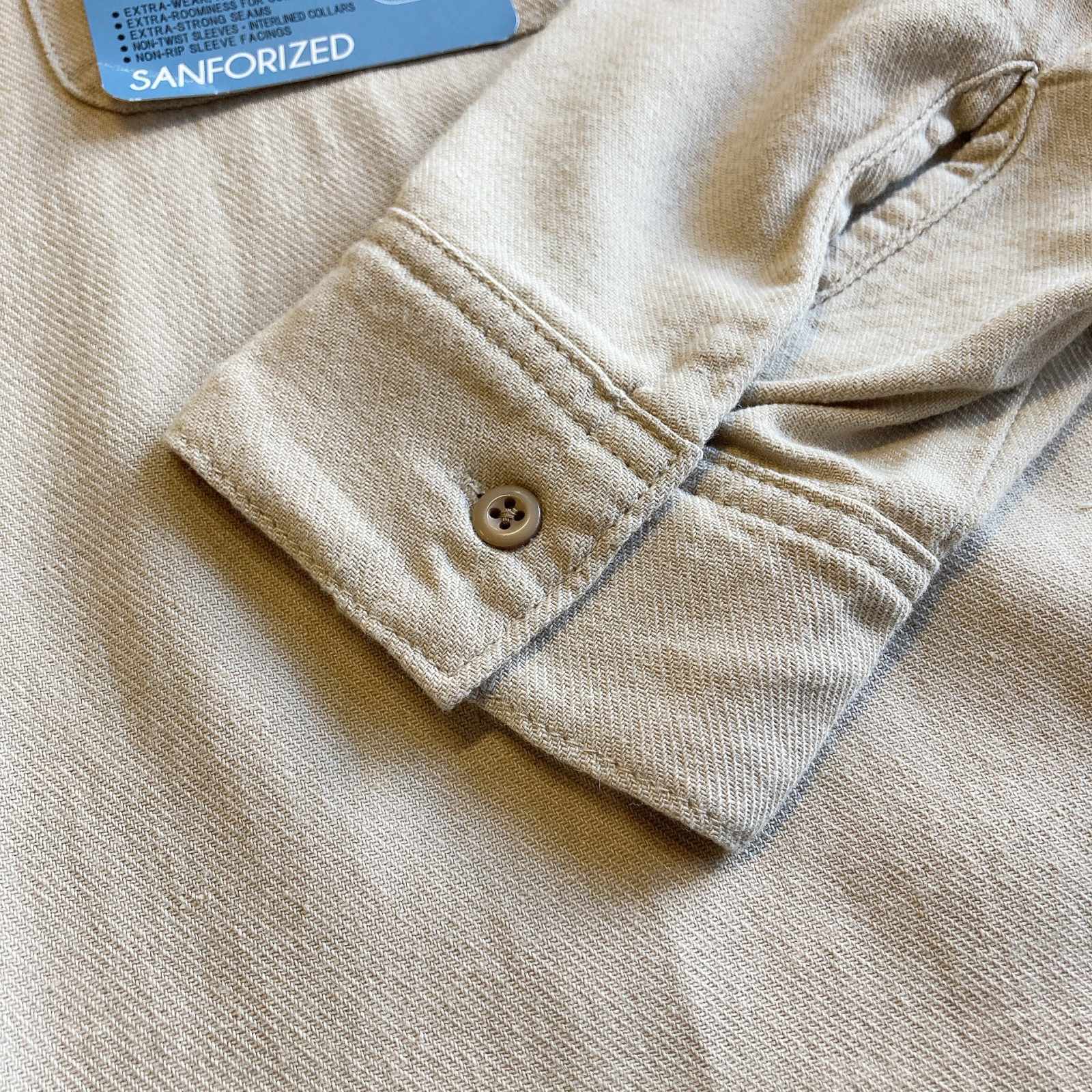 FIVE BROTHER】Linen Work L/S Shirt（2color）