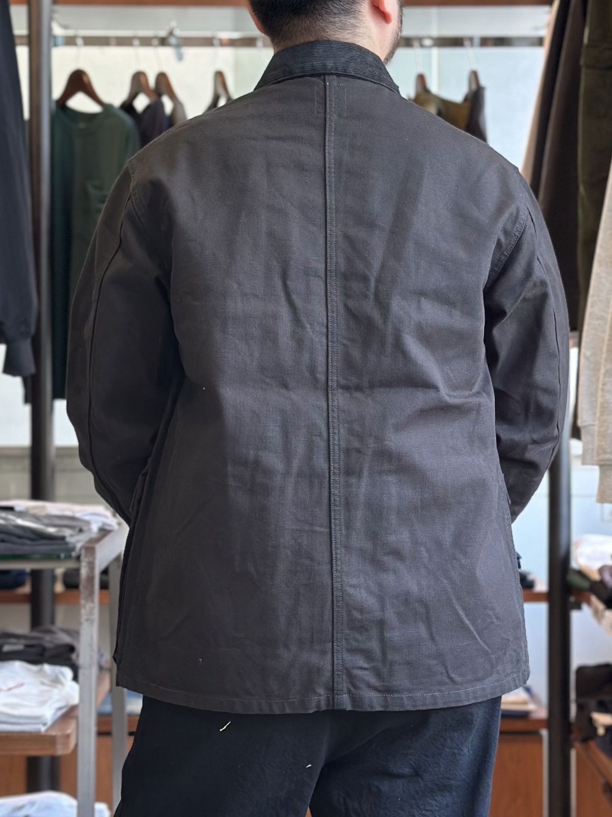 FOB FACTORY】ダックハンティングジャケット (BLK)