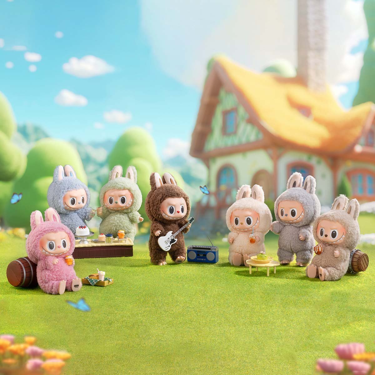 Pop Mart - The Monsters - Exciting Macaron, Labubu Blind Box Charm