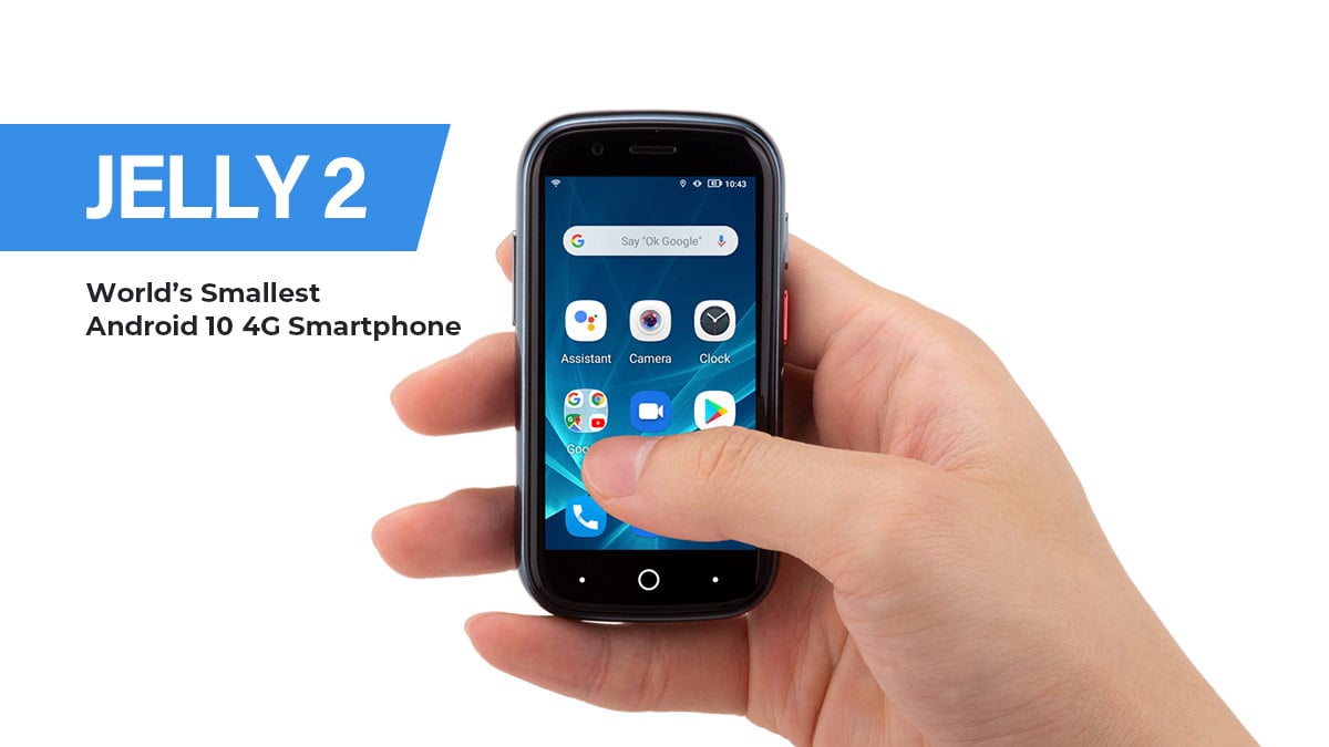 超小型スマホJelly 2のクラウドファンディング開始！175秒で目標額達成