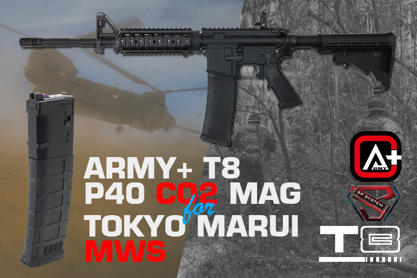 東京マルイM4ガスブロシリーズ対応 MWS CO2マガジン の予約開始！