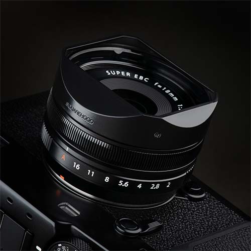 スクエアフード FUJIFILM XF18mmF2専用 角型アルミフード SQUAREHOOD