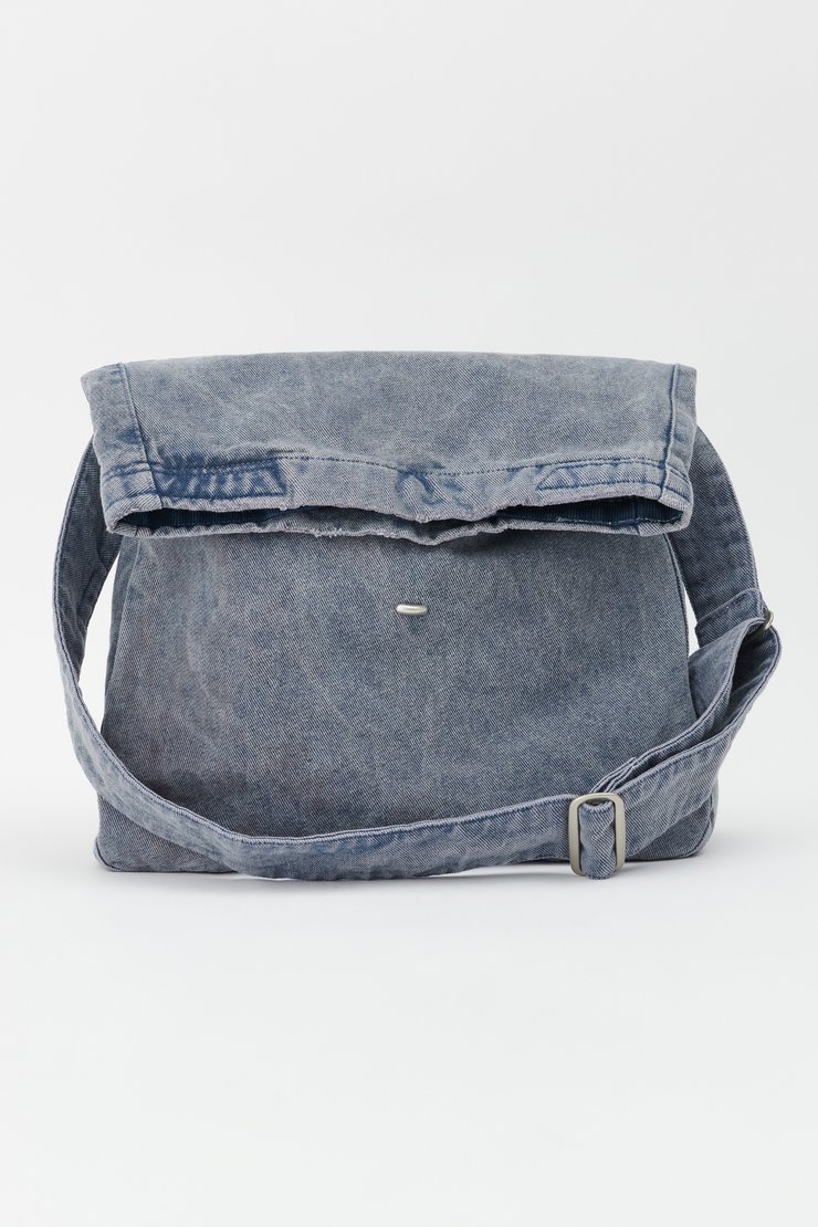 Our Legacy - Sling Bag Twilight Attic Wash. 100% Cotton Unisex