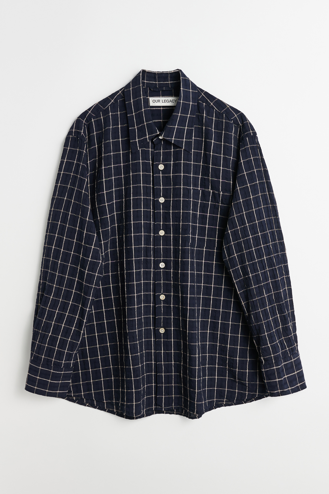 Our Legacy - Above Shirt Dark Mediterranean Check