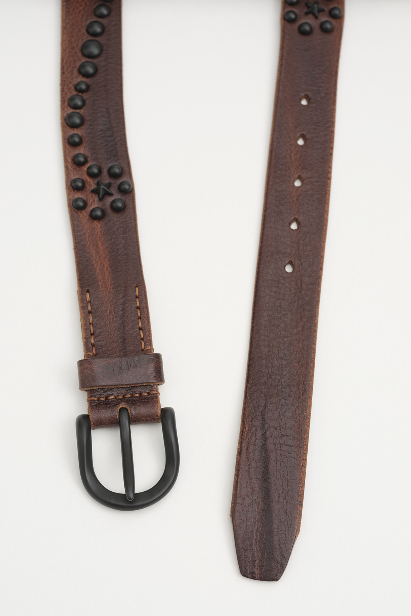 Our Legacy - Star Fall Belt Brown Leather
