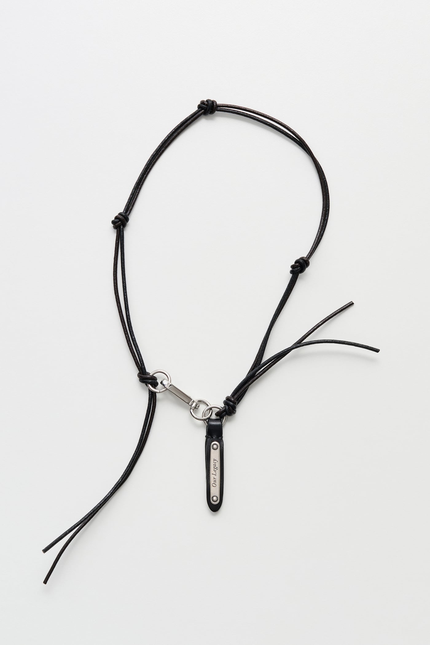 Our Legacy - Super Slim Ladon Fudge Liquorice Leather