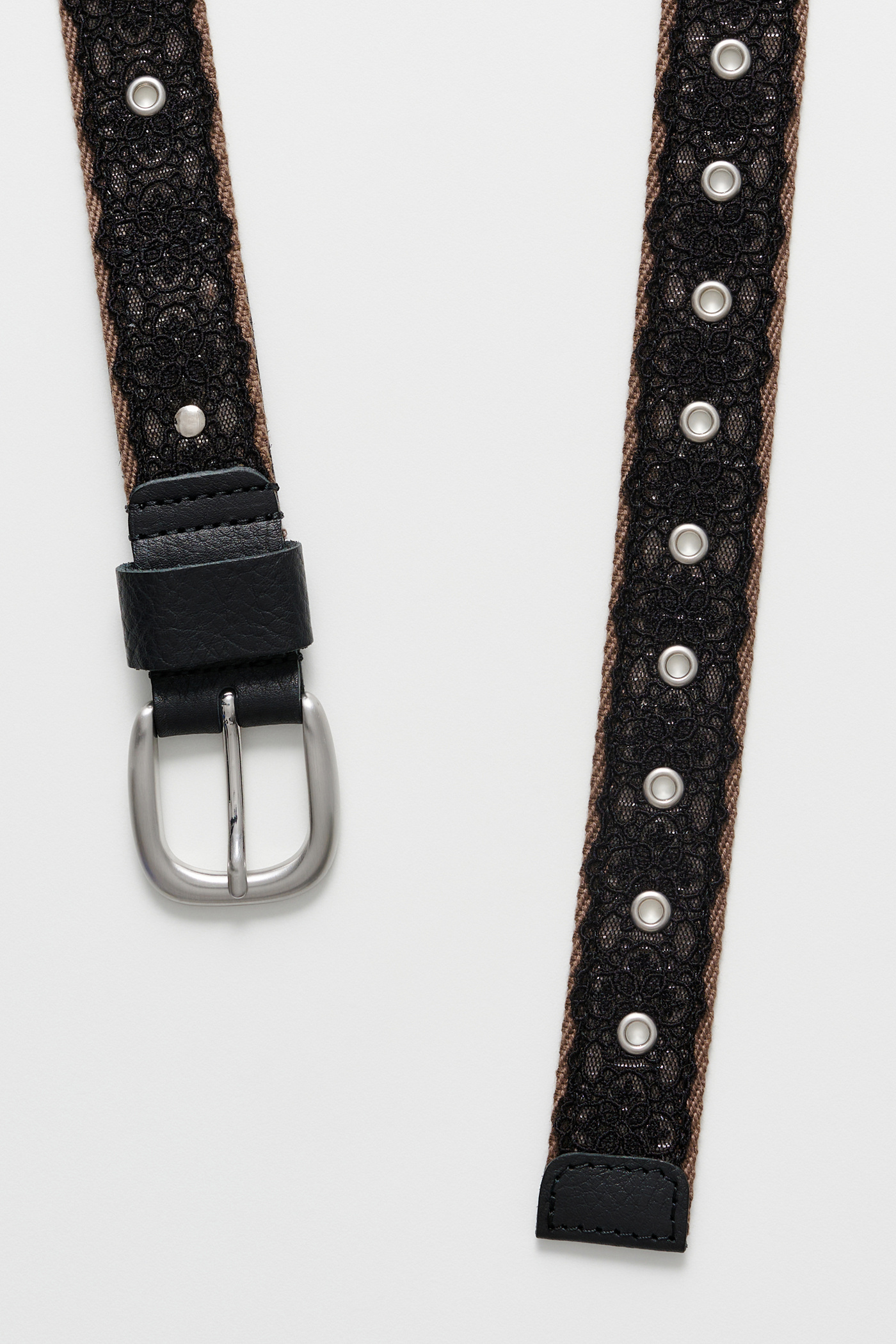 Our Legacy - 3 cm Belt Black Lace