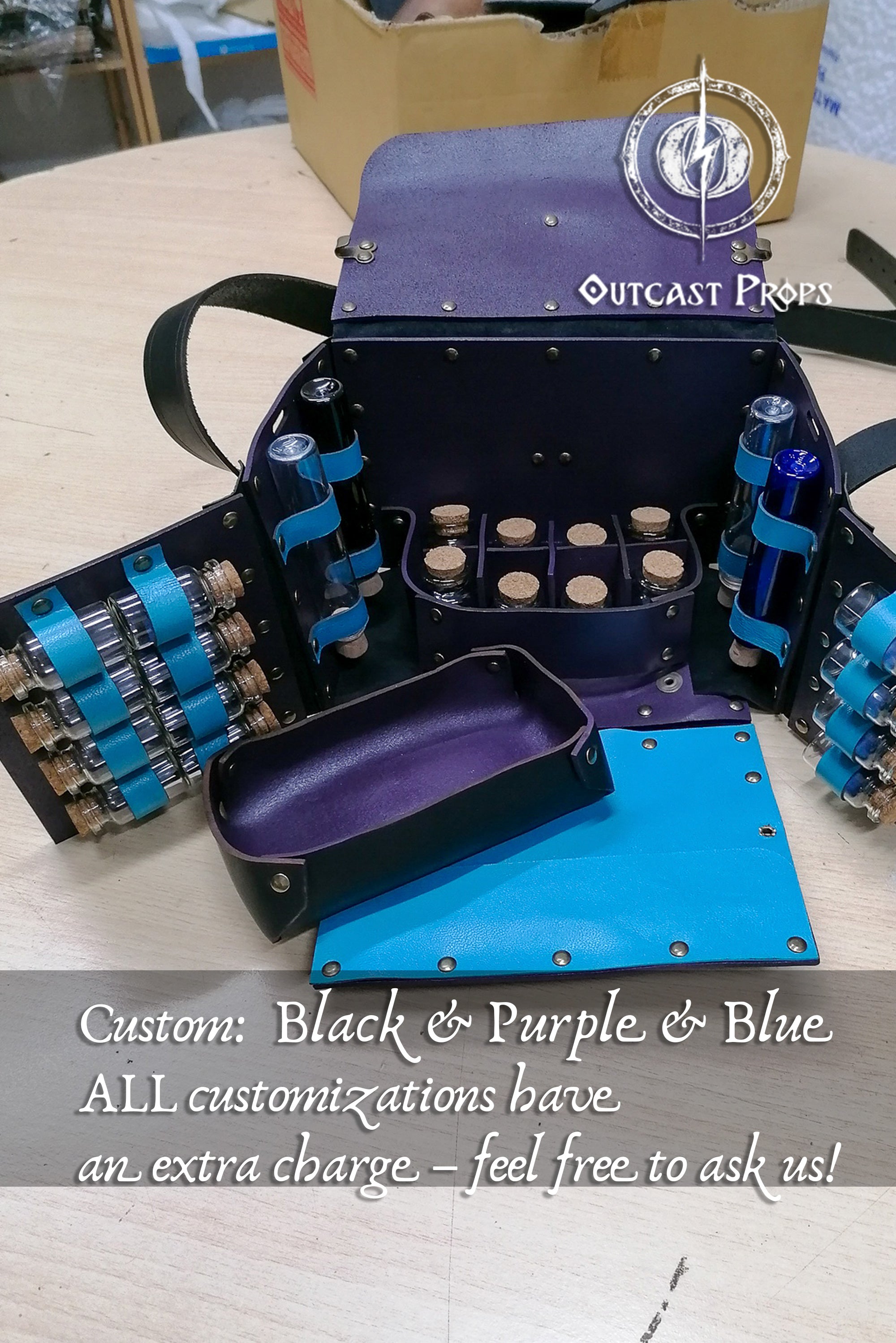 Alchemist Bag Potion Set – Outcast Props