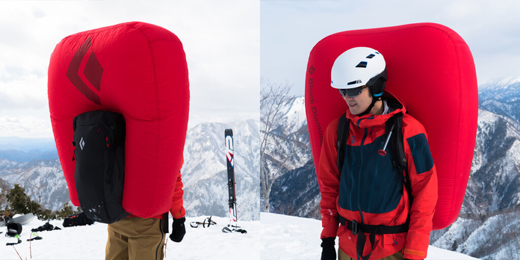 電動式雪崩エアバッグ SAGA 40 電動式雪崩エアバッグ SAGA 40 電動式