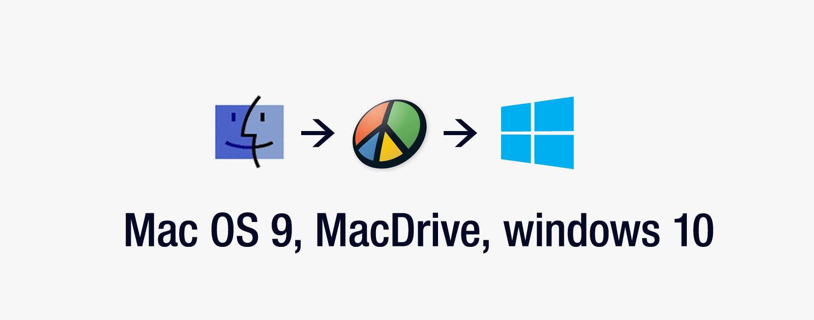 Mac OS 9時代のIDE接続のHDDをMacDrive 10を利用してWindows 10で