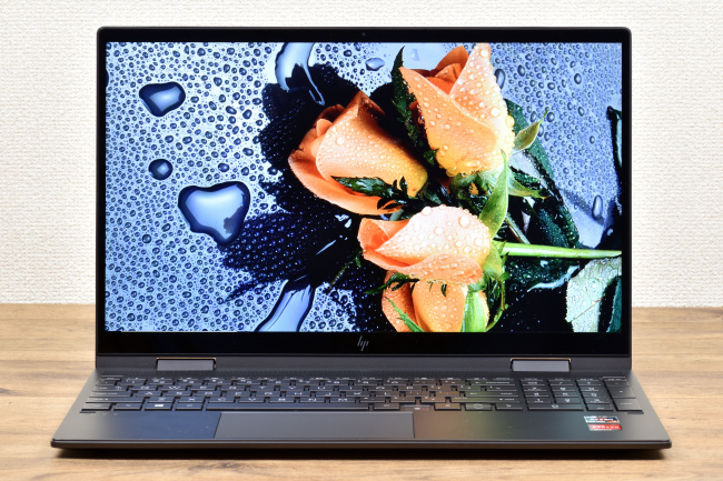 HP ENVY x360 15-ee0000（AMD）2020年モデル レビュー：パワフルに