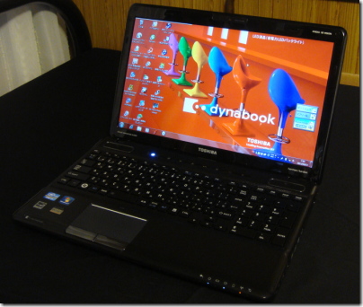 実機レビュー － 東芝 dynabook T551/DTBB