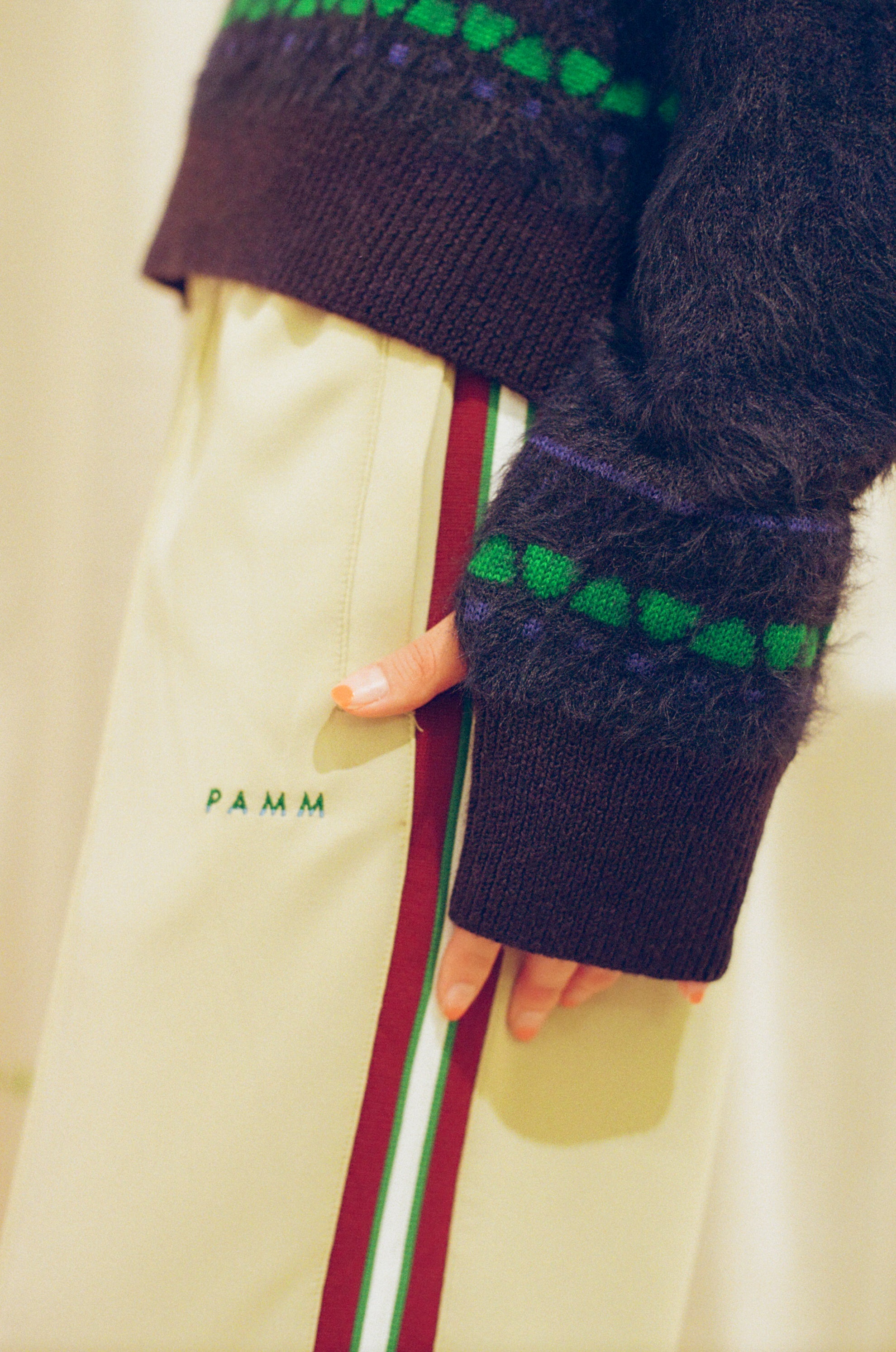 食卓のノルディックハーフジップニット – pamm.officialstore