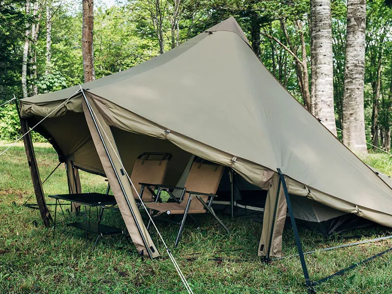 神コスパ】TC素材の2ルームテント「WOOTA（ウータ）S・L」登場｜ZANE