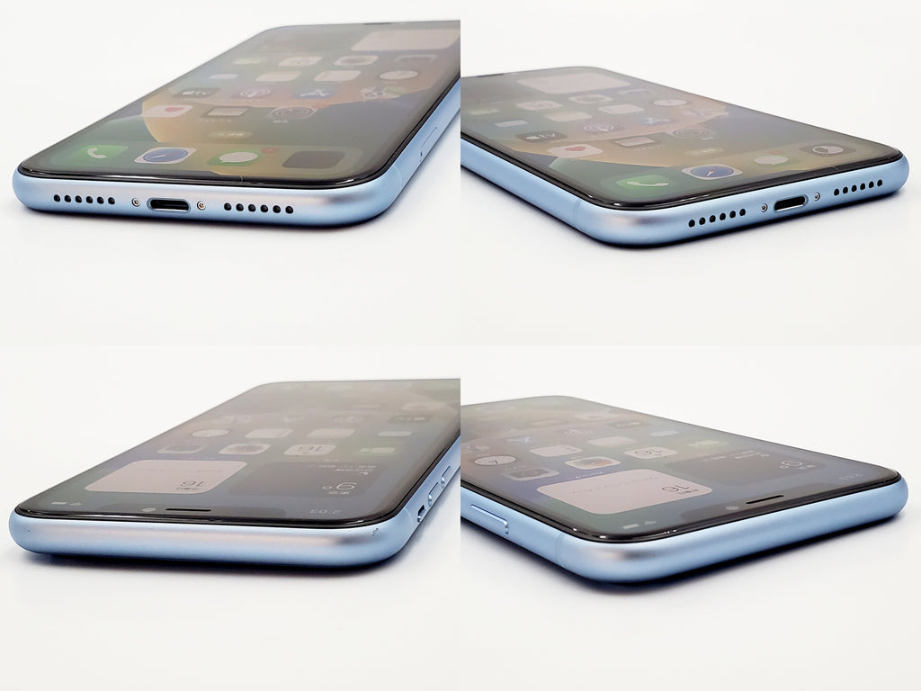 Bランク】SIMフリー iPhoneXR 128GB ブルー MT0U2J/A A2106