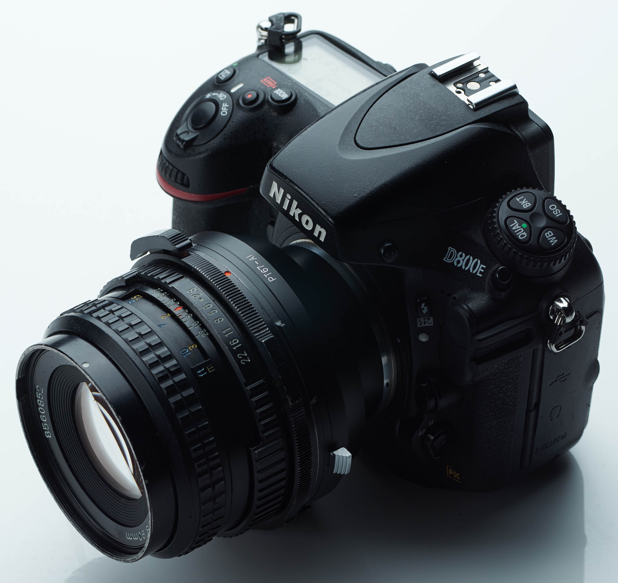 PENTAX67 ⇒ ニコンF マウントアダプター（三脚座付） | 使える機材の