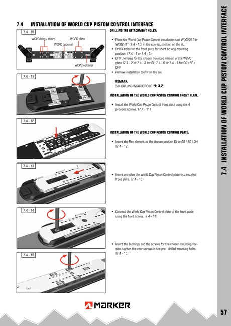 Marker Technical Manual 2021/2022 - 59