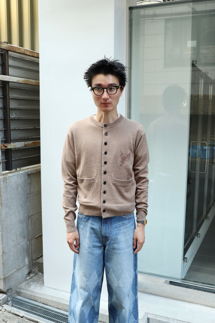 MASU(エムエーエスユー)の10 BUTTONS CARDIGAN BEIGEの通販｜PALETTE