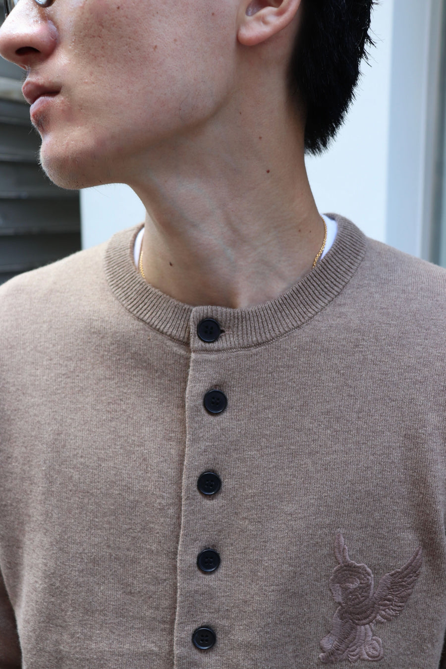 MASU(エムエーエスユー)の10 BUTTONS CARDIGAN BEIGEの通販｜PALETTE