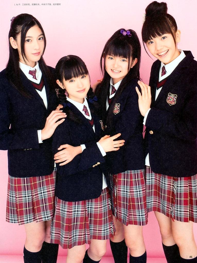 初期 #さくら学院 ・・・すぅさん 武藤会長より高くなったけど、まだ