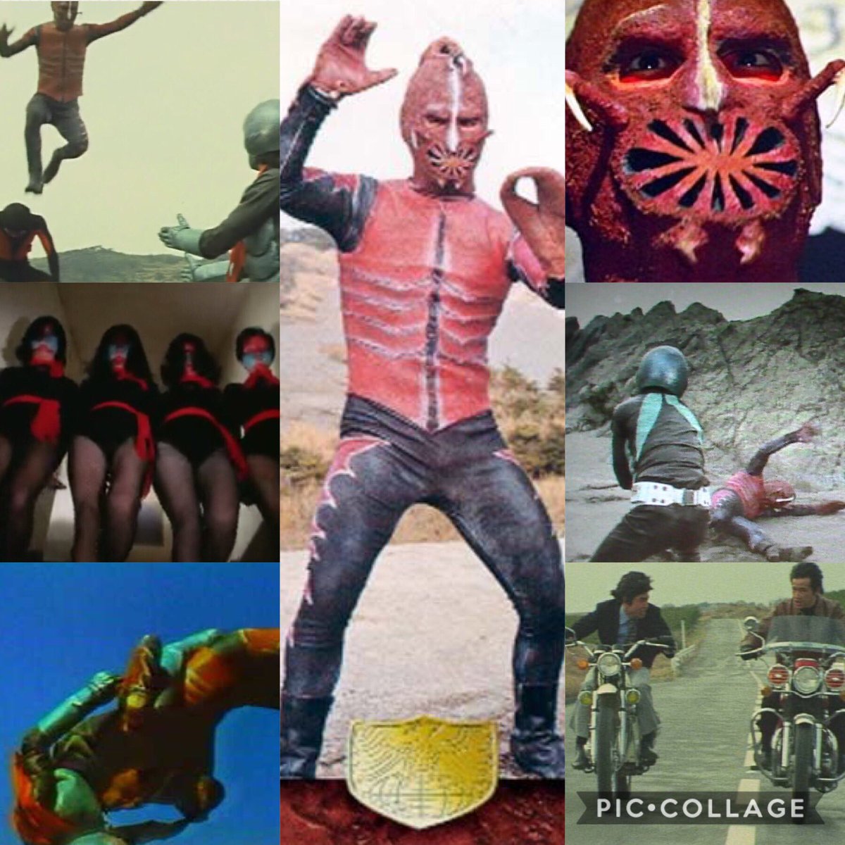 仮面ライダー 第3話「怪人さそり男」 昭和46年（1971年）4月17日放映