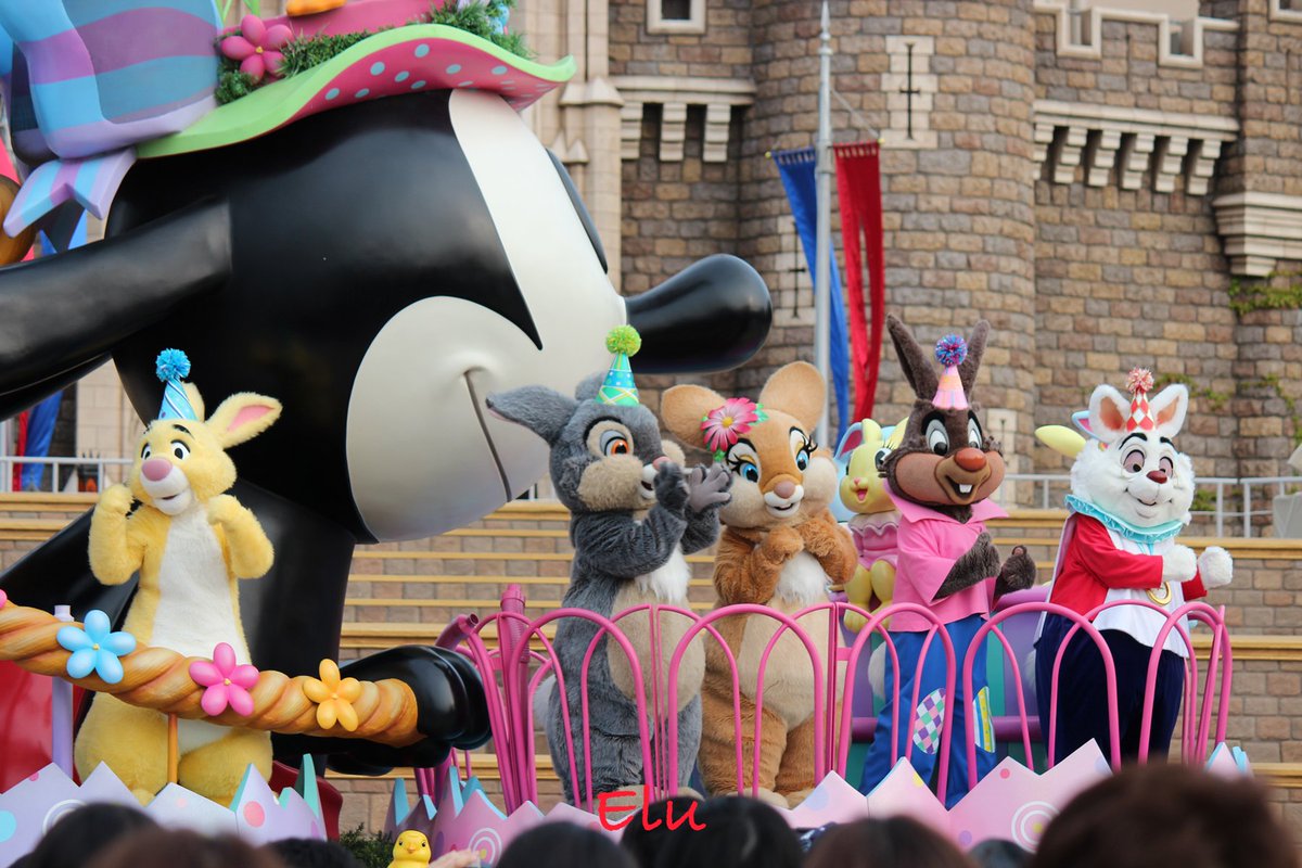 🐰🐣🐰懐かしのイースターワンダーランド🐰🐣🐰うさぎオールスターズ