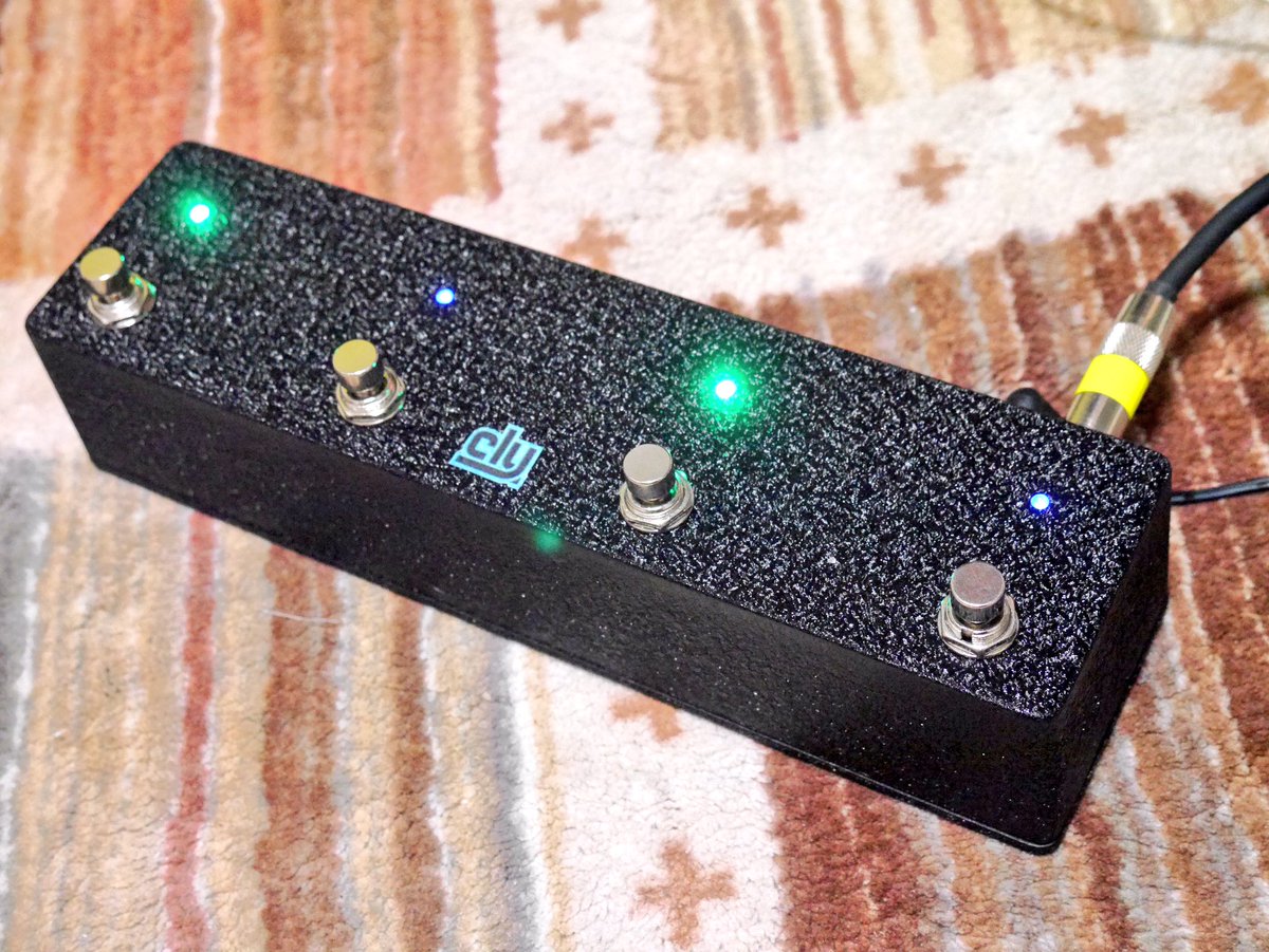 TS809さんオーダー cly LS-4 エフェクターボード配線 今回は