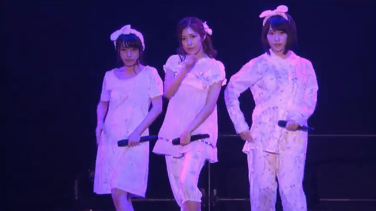 パジャマドライブ 渡辺麻友・高橋朱里・向井地美音 #AKBバイトルライブ