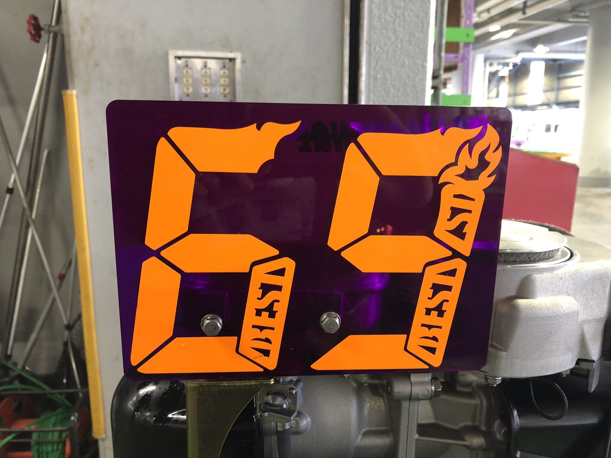 今節より登場】 2019 #ラピートカップ から #オレンジモーター が登場