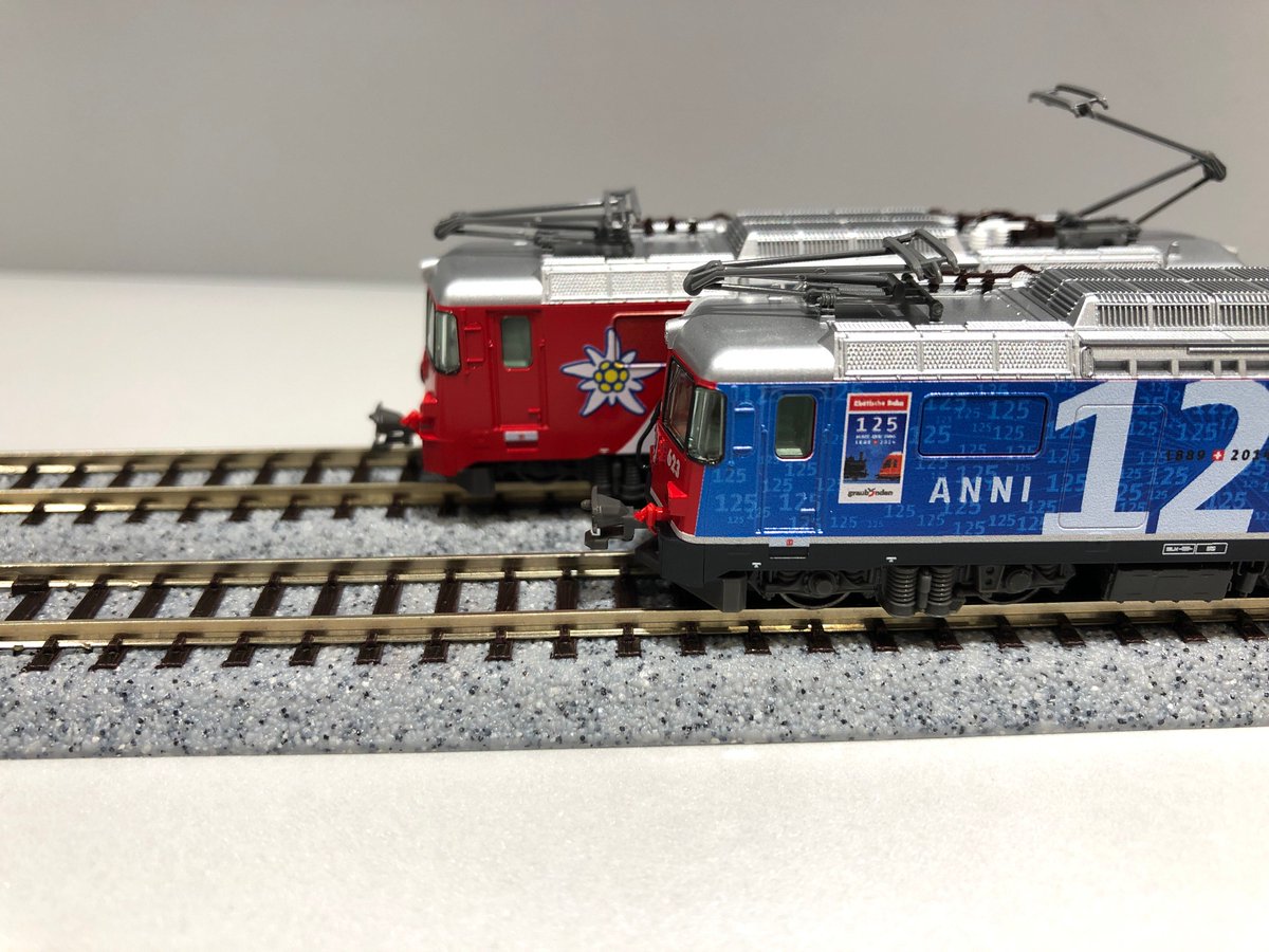 アルプスの機関車】レーティッシュ鉄道の可愛らしい電気機関車 Ge4/4Ⅱ