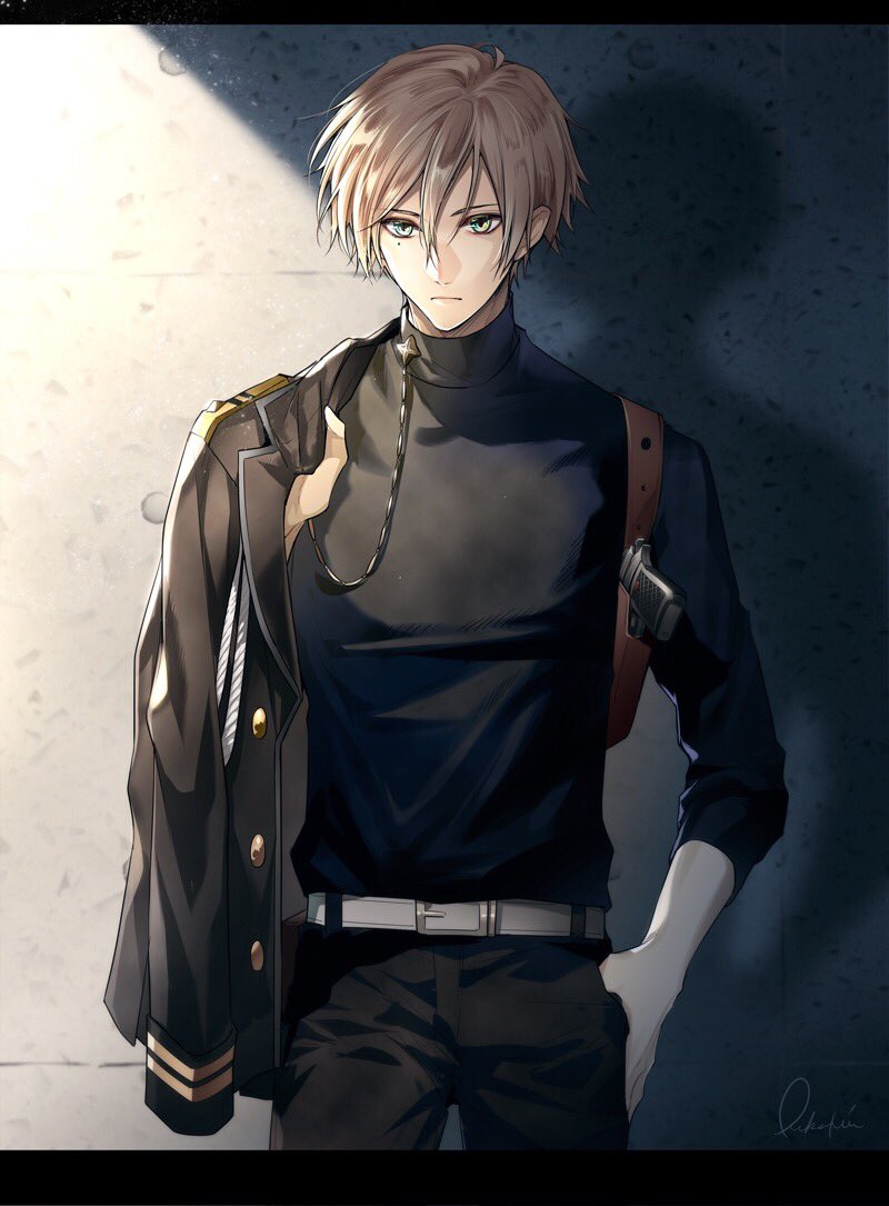 意外と初描きだった冴木弓弦 #カラマリ