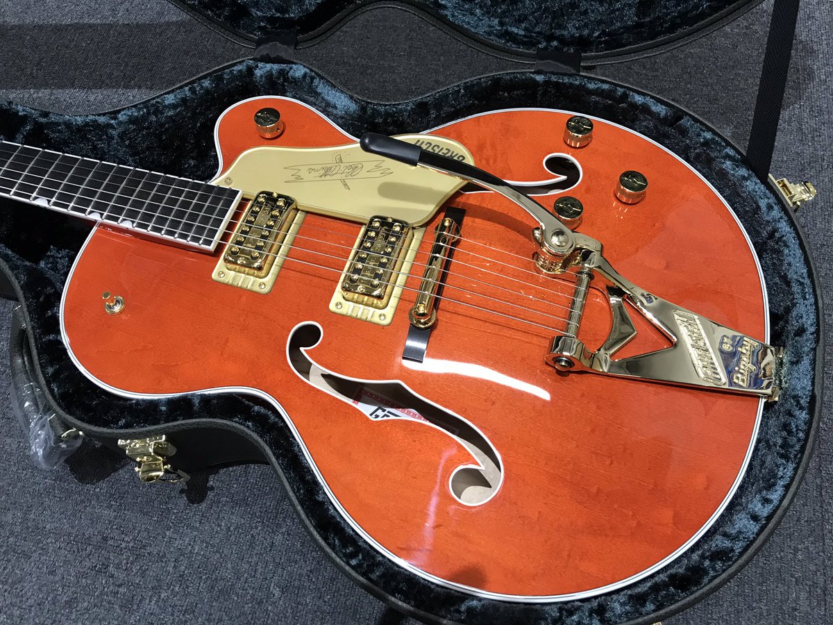 グレッチのギターにはビグスビーが搭載されているモデルがたくさん