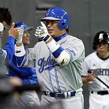 横浜 2005-06 交流戦ビジターユニフォーム #村田修一 #baystars