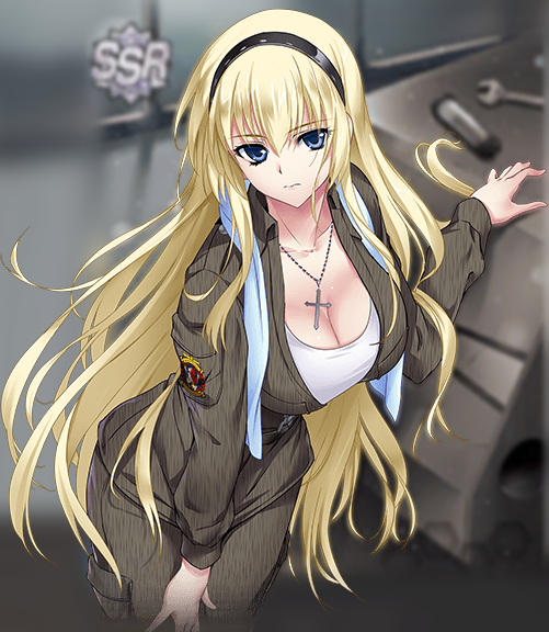 MuvLuv Alternative: Strike Frontier Art Day 44: Irisdina Bernhard