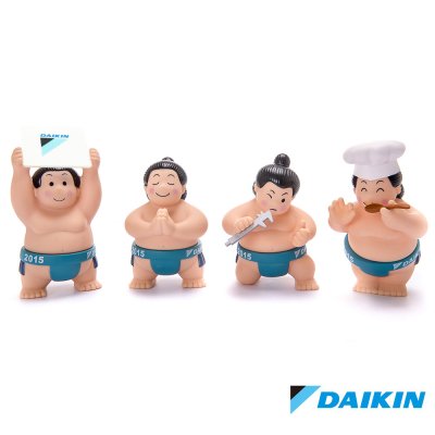 エアコンのダイキン、台湾ではCMキャラのお相撲さんがすっかり定着して