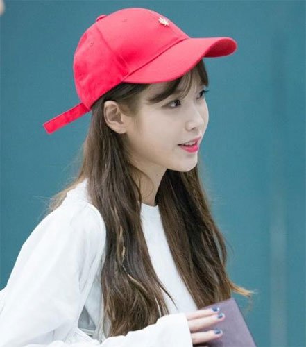 IU着用帽子 HATER Gold ヘンプ ボールキャップ レッド 再販しました