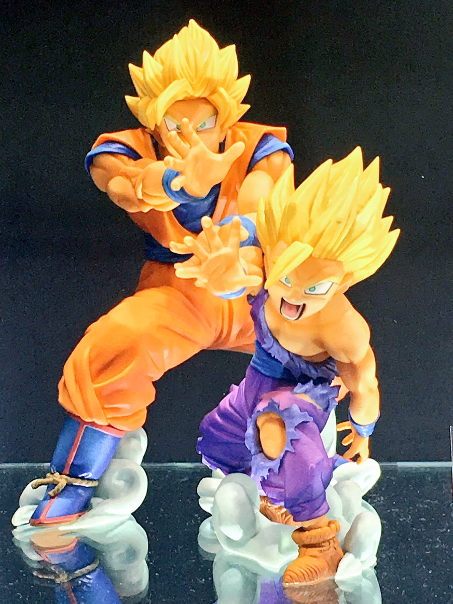 一番くじ ドラゴンボール VS EXISTENCE」では、親子かめはめ波を再現