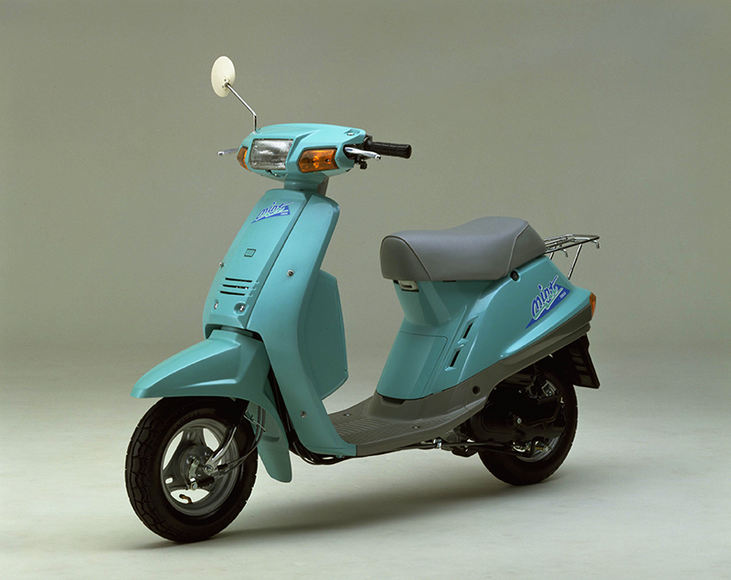 ペパーミントの日 ヤマハ車でミント色がよく似合うのは・・・ ミント